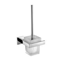 Stainless Steel Accessory Set Toilet Brush Holder Wall Mounted And Bathroom Accessories